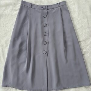 Agnes B button skirt